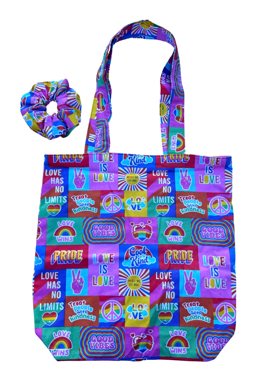 Love is Love Tote & Scrunchie