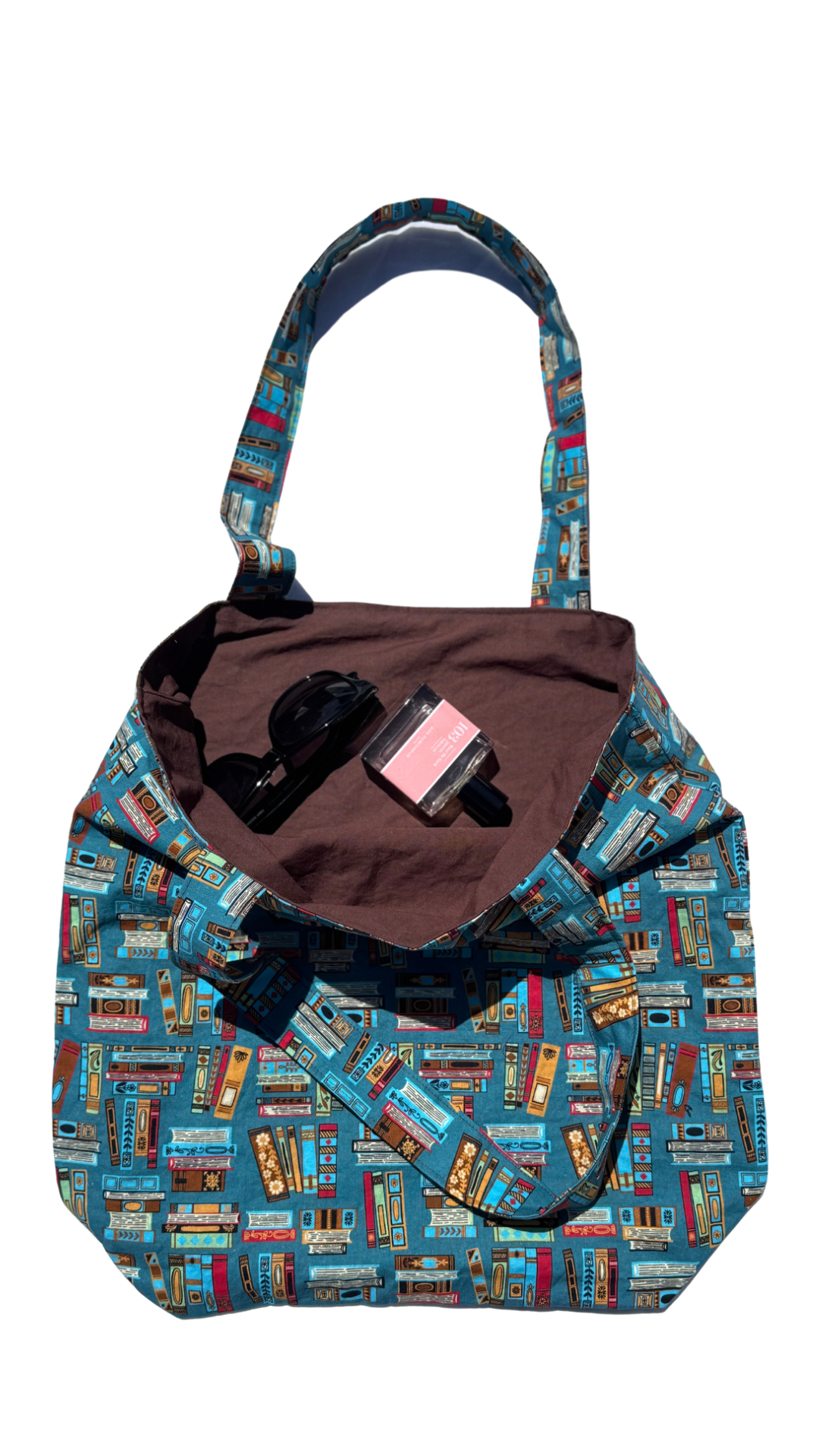 Book Themed Tote & Scrunchie